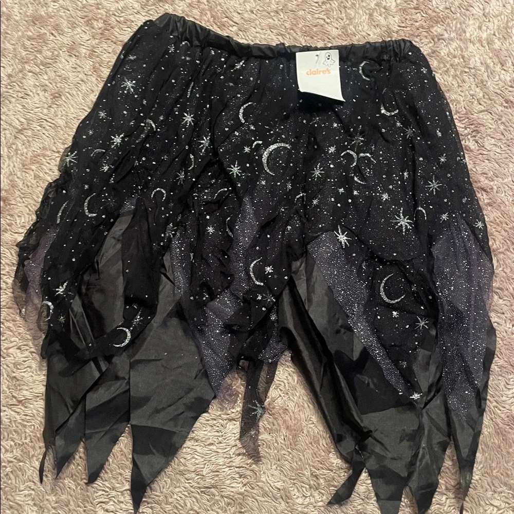 🔥4/$20 NWT Claire’s Witch Skirt - Girls